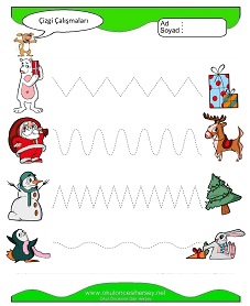 Çizgi Çalışma Sayfaları